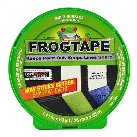 Frogtape 1.41" x 60 Yds Frog Tape Multi-Surface Painter's Masking Tape 202944